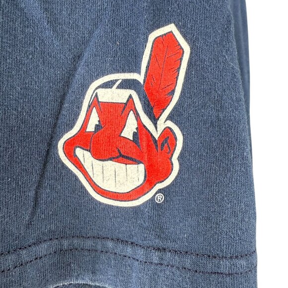 Nike 2006 Cleveland Indians MLB Navy Blue Graphic T-Shirt Mens XL - Picture 4 of 10